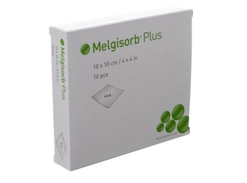 Melgisorb® Plus 4 x 4 Inch Calcium Alginate Dressing - 252200 - Medical Supply Surplus