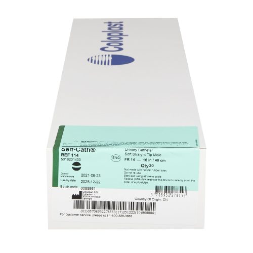 Self-Cath® Straight Tip / Soft Uncoated PVC  16