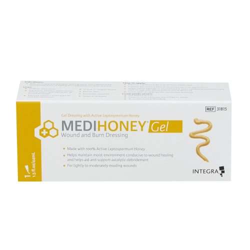 MEDIHONEY® Wound and Burn Gel 1.5 oz. Tube - 31815 - Medical Supply Surplus