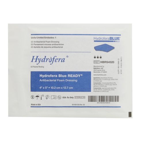 Hydrofera Blue Ready Antibacterial Foam Dressing 4