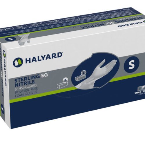 Halyard STERLING SG® Nitrile Standard Powder-Free Exam Gloves - Medical Supply Surplus