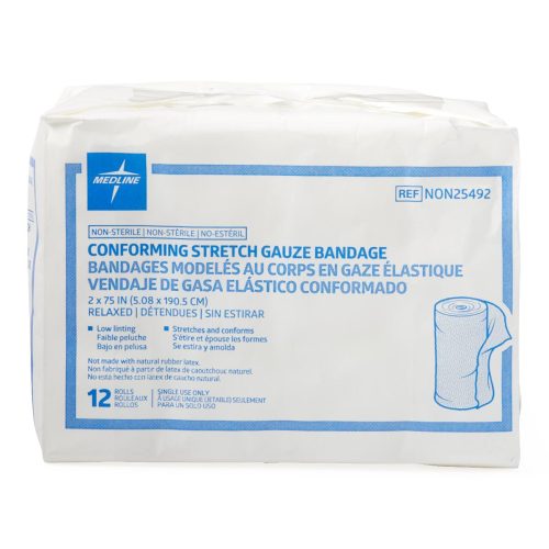 NonSterile Conforming Stretch Gauze - 96 Per Case - Medical Supply Surplus