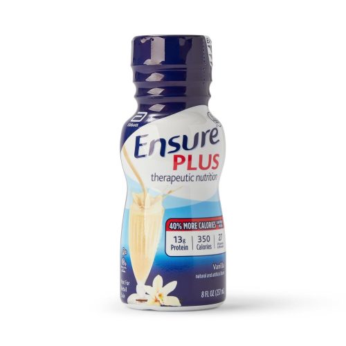 Ensure® Plus Therapeutic Nutrition Shake Bottle 8oz - Case of 24 - Medical Supply Surplus