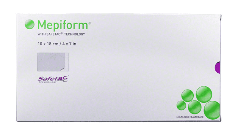 Mepiform® Silicone Gel Sheeting - Box of 5 - Medical Supply Surplus