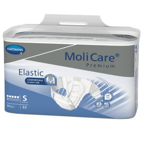 MoliCare® Premium Elastic Briefs - Case of 90 - Medical Supply Surplus