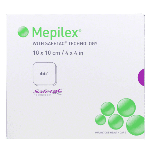 Mepilex® Foam Dressing  4" x 4" -294199