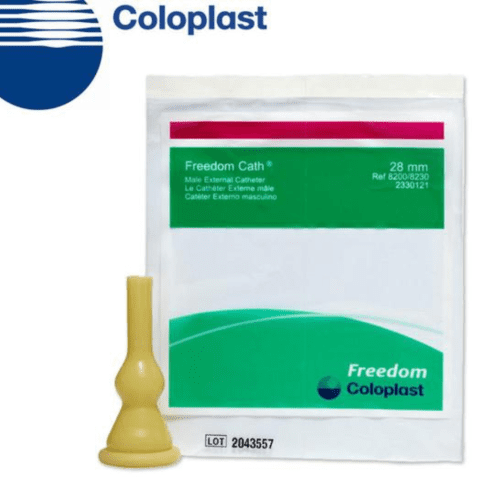 Freedom Cath®  Male External Catheter Self-Adhesive Strip Latex - Medical Supply Surplus