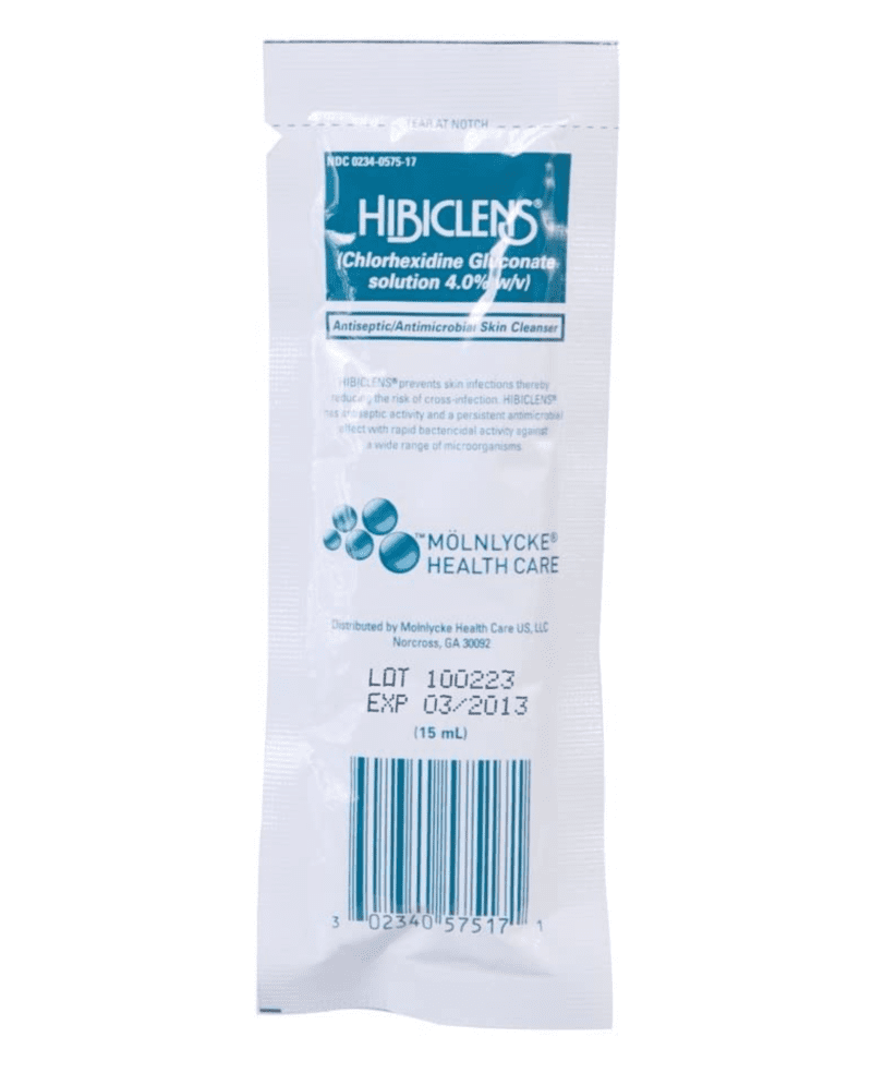 Hibiclens® 4% CHG 15ml Packets - Case of 400 - Medical Supply Surplus