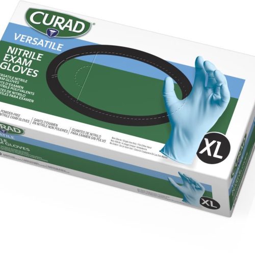 Curad Nitrile Exam Gloves - Latex Free & Powder Free -150/Box - Medical Supply Surplus