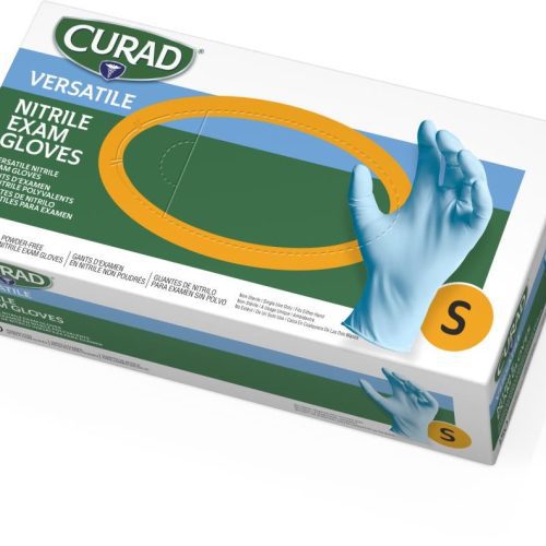 Curad Nitrile Exam Gloves - Latex Free & Powder Free -10 boxes/Case - Medical Supply Surplus