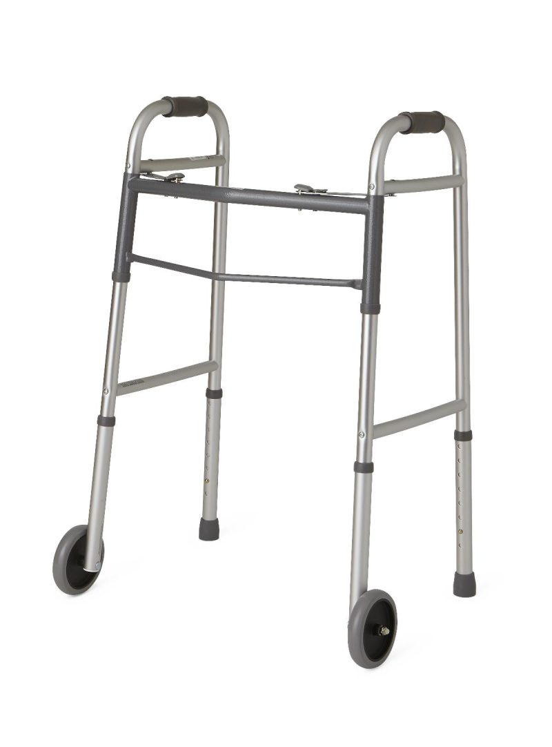 standard walker with wheels